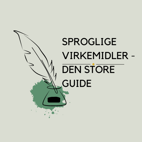 Sproglige virkemidler grafik